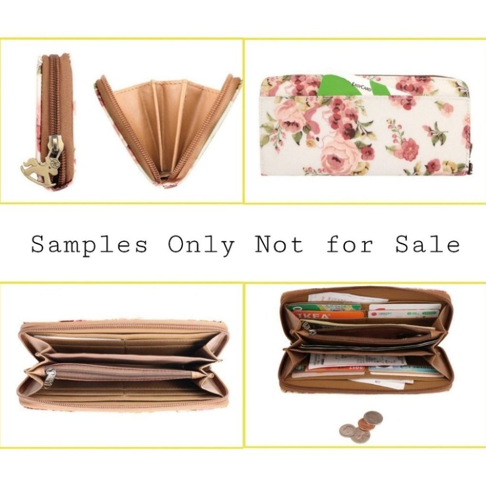 Waterproof Tricolor Corgi Long Wallet Fits Phone & Bills - Picture 4 of 14